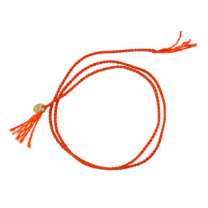bracciale fil rouge - seta