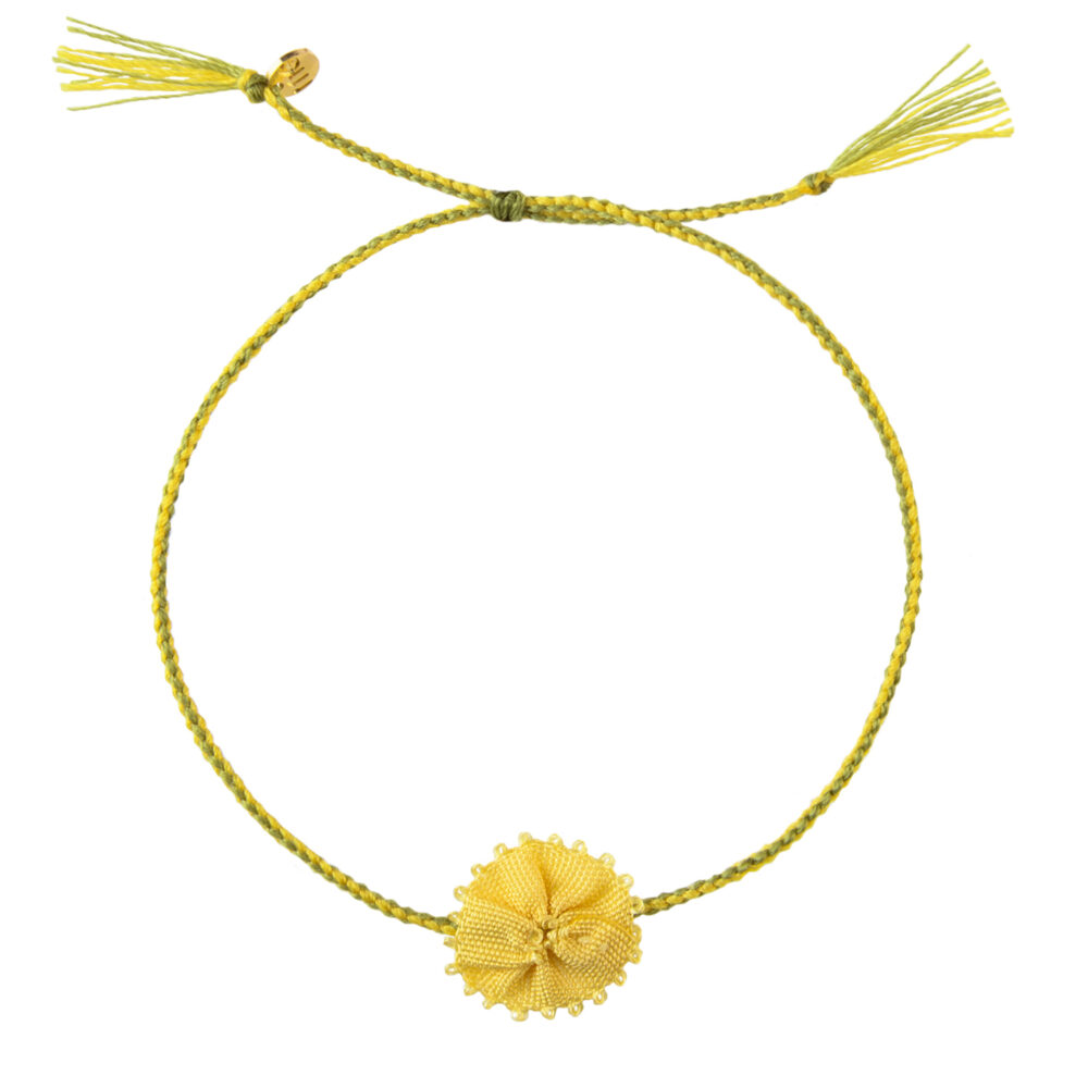 bracciale Hawaii - giallo banana