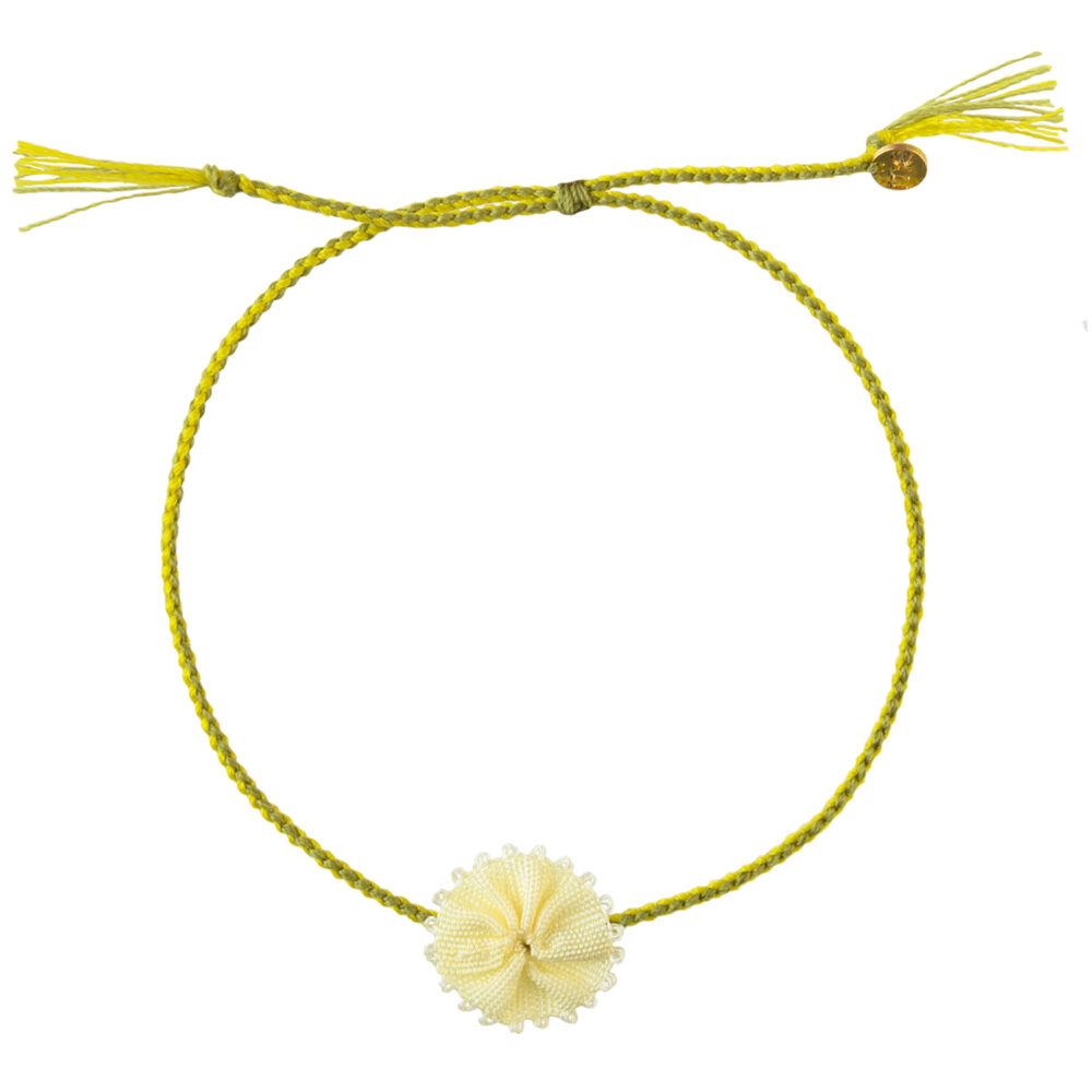 bracciale Hawaii giallo paglierino