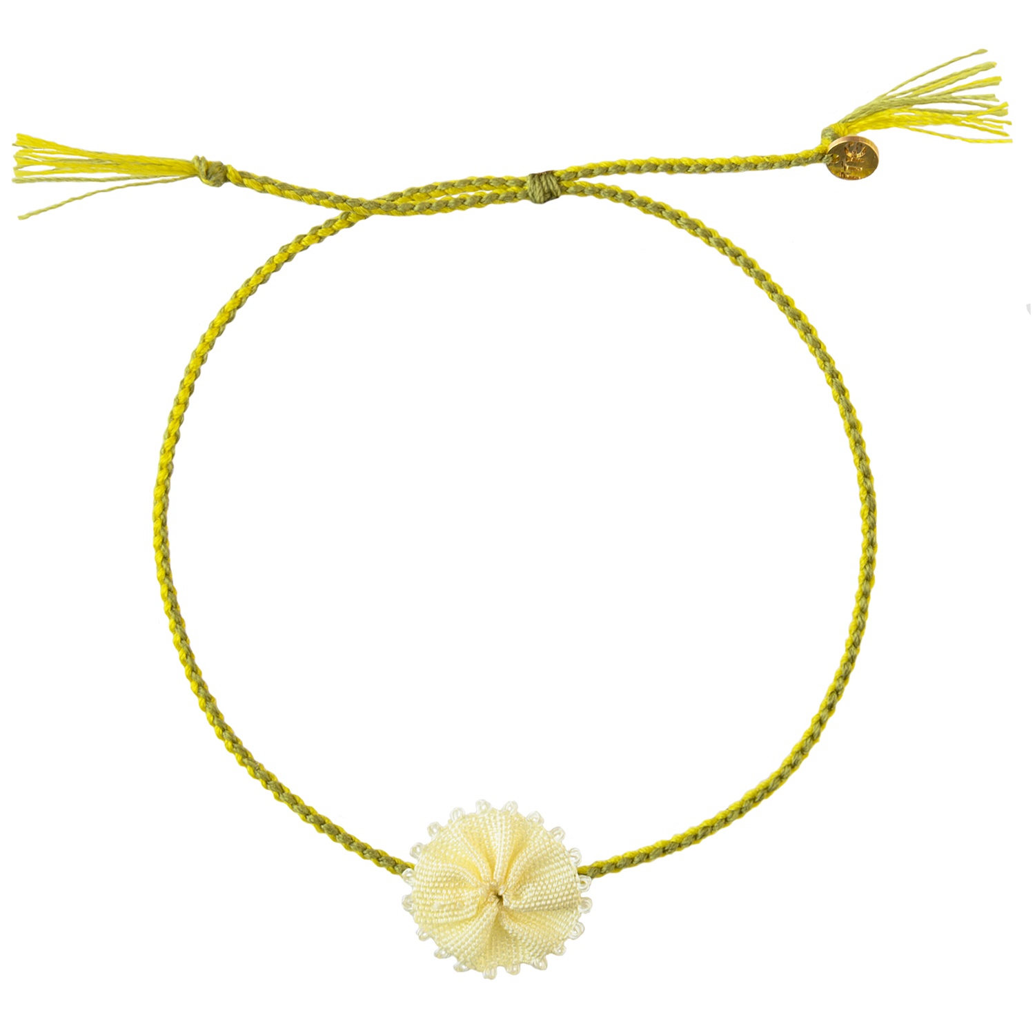 bracciale Hawaii giallo paglierino