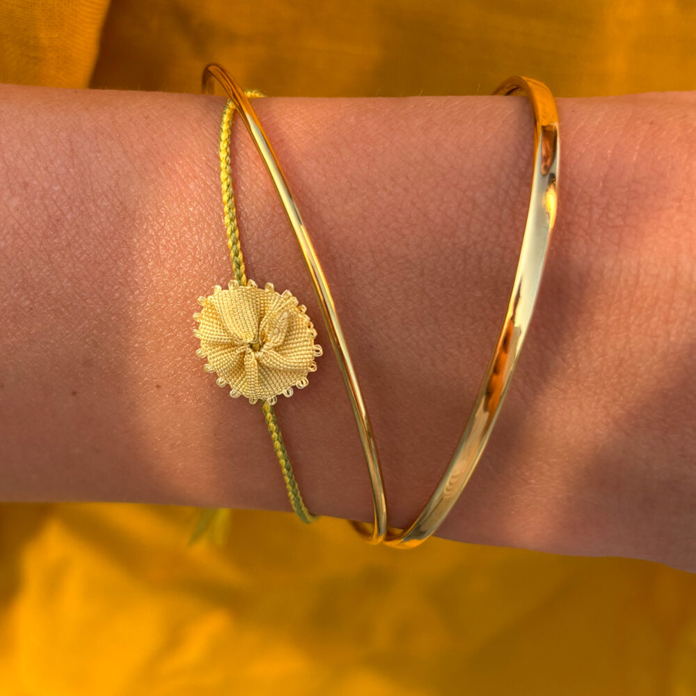 BRACCIALE_HAWAII_LIME_3.jpg bracciale Hawaii - giallo banana