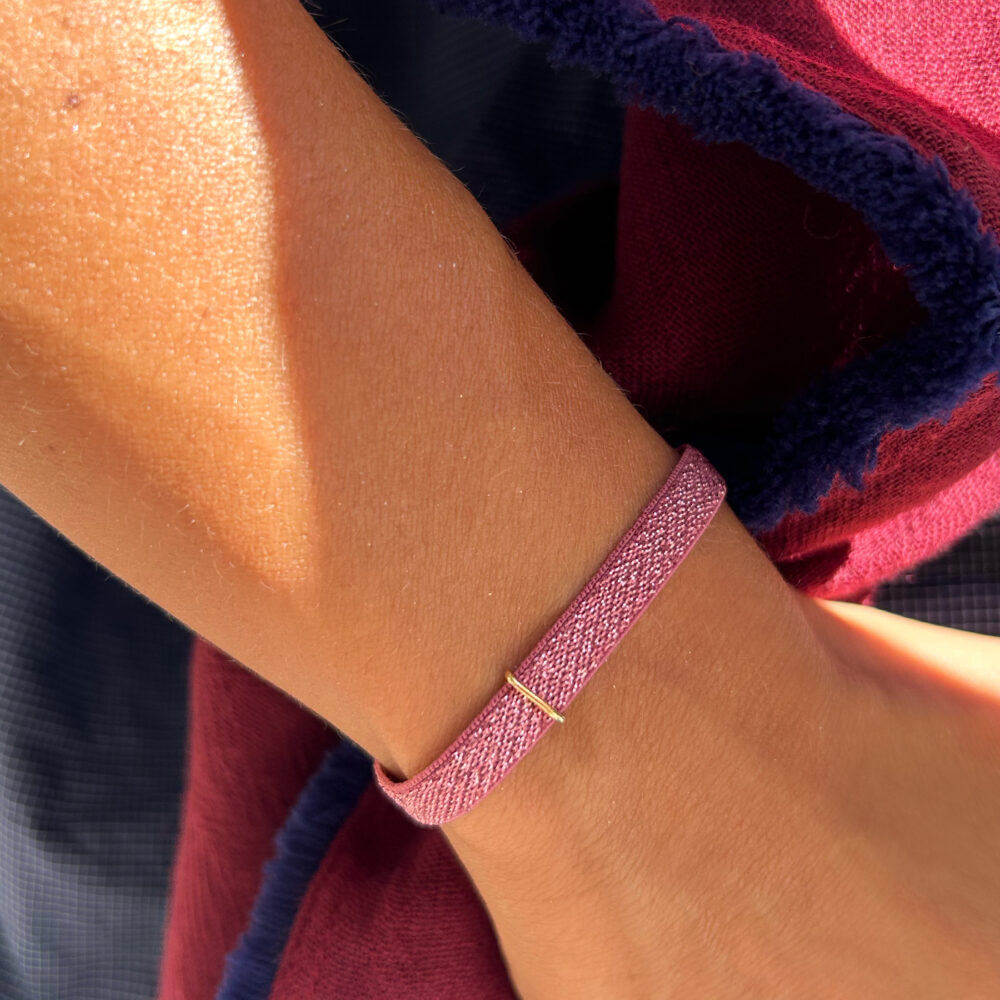 BRACCIALE_LUREX_CICLAMINO_3.jpg bracciale stretch lurex - ciclamino