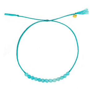 bracciale portami a ballare (al mare) - amazzonite