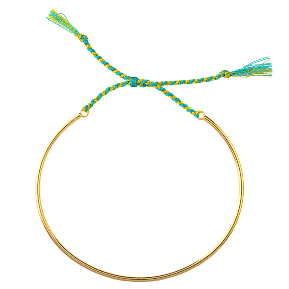 bracciale rigido amiga - oro giallo