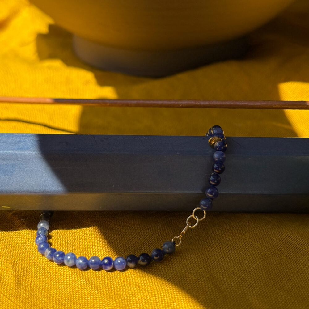 bracciale pietra sodalite - mini