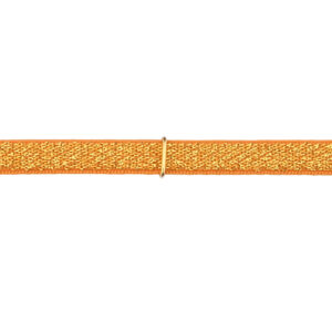 bracciale stretch lurex - arancio
