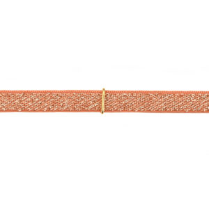 bracciale stretch lurex - pesca