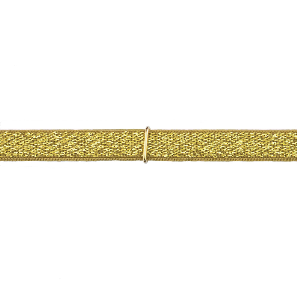 bracciale stretch lurex - pistacchio