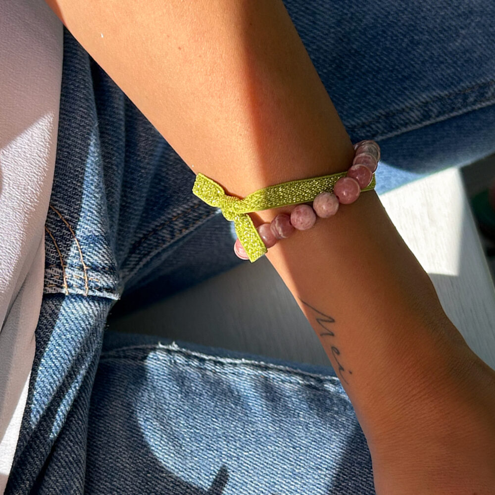 bracciale stretch lurex - prato