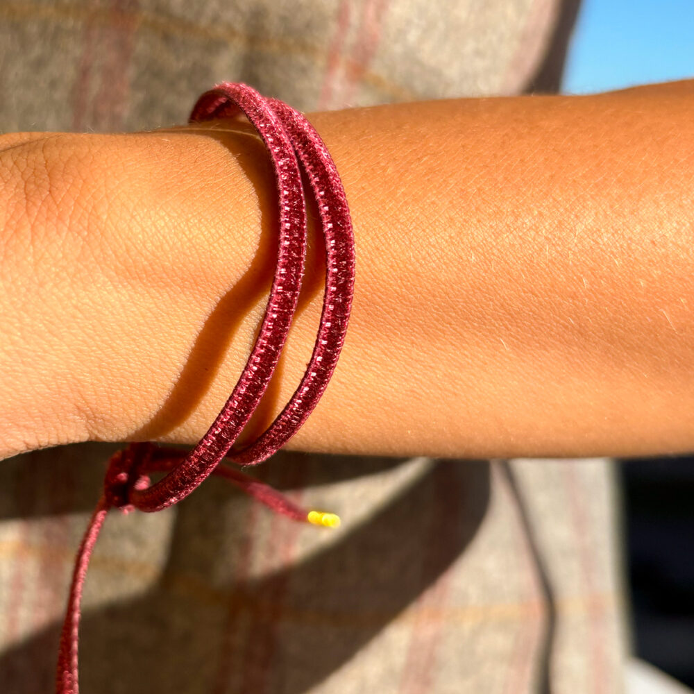 BRACCIALE_VELLUTO_MELOGRANO_5.jpg bracciale velluto - melograno