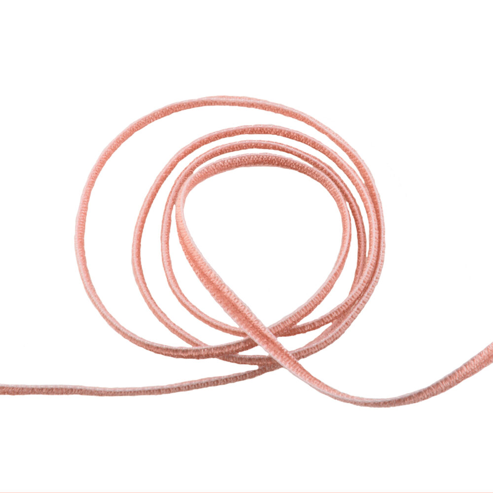 bracciale velluto double duo - rosa