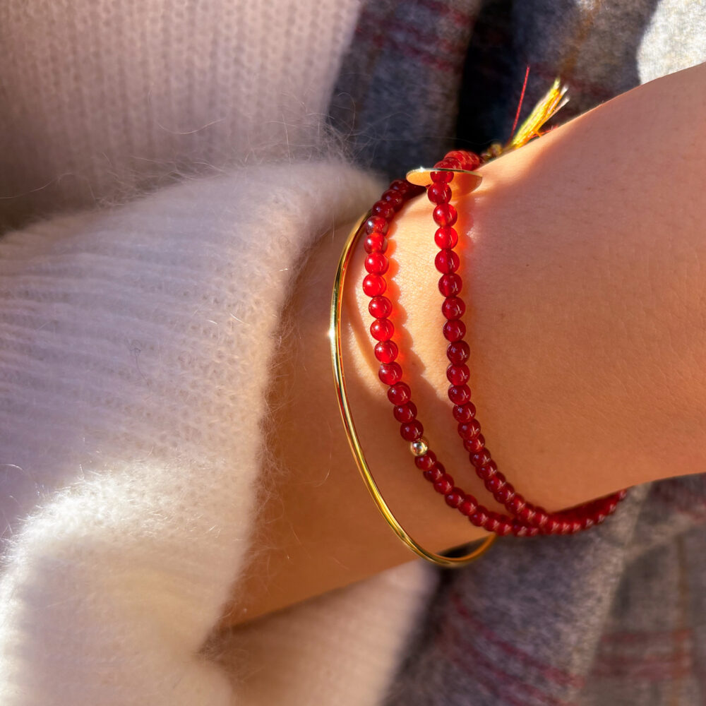 BRACCIALI_AGATA_ROSSA_2.jpg bracciale pietra agata rossa - pallina