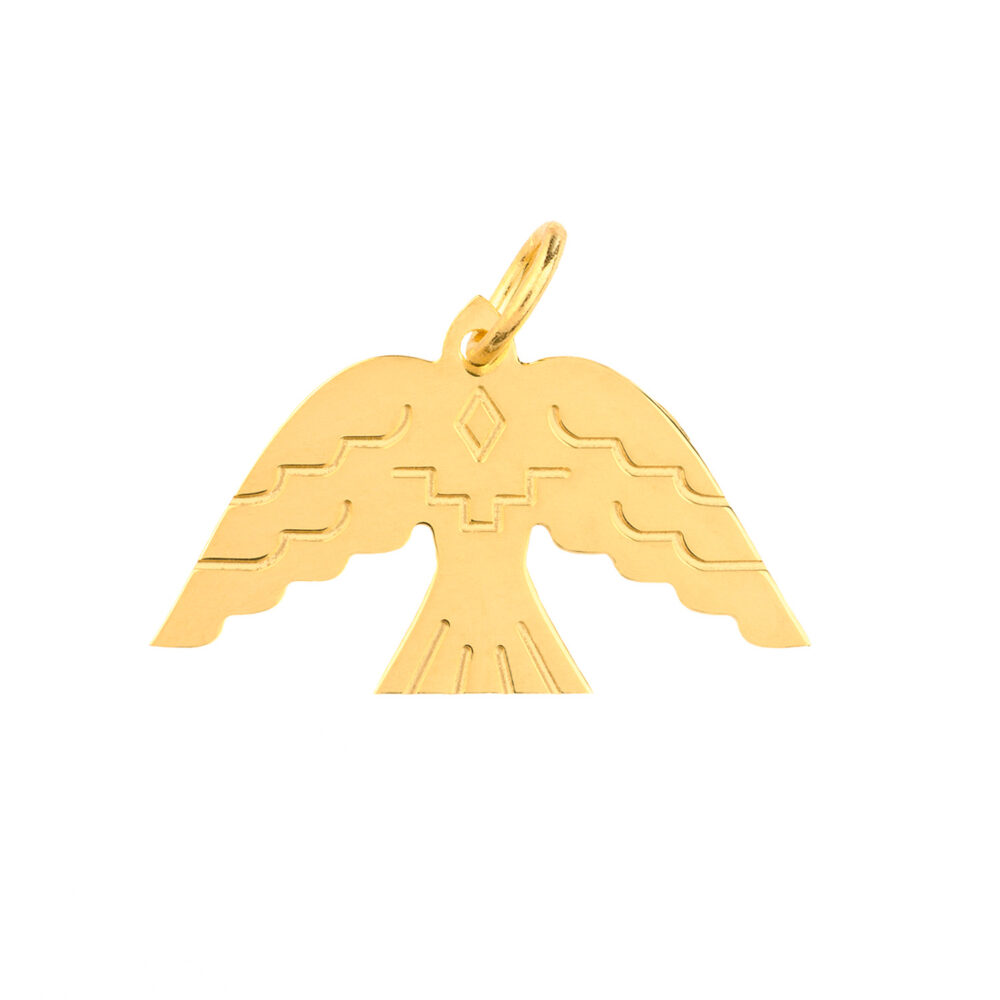 charm aquila - oro giallo