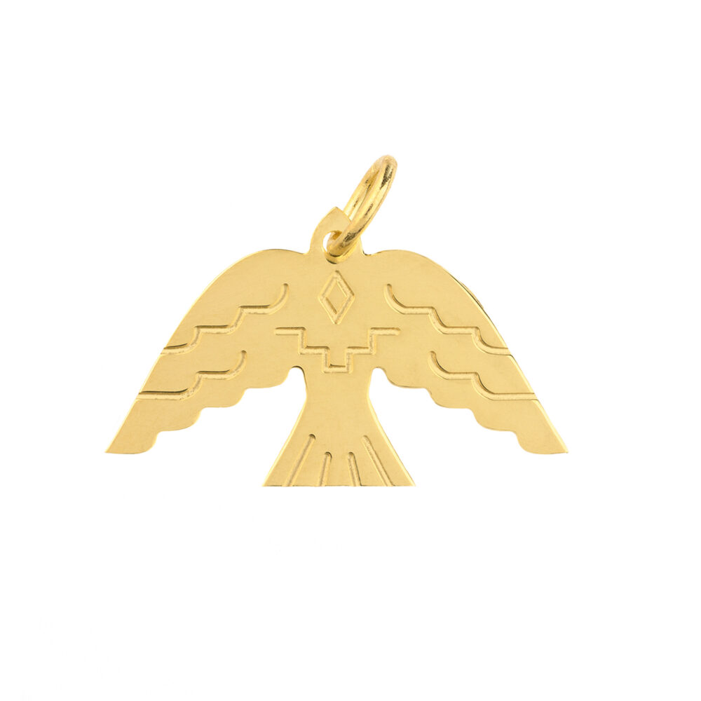 charm aquila - oro giallo
