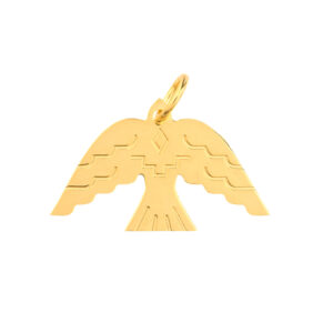 charm aquila - oro giallo