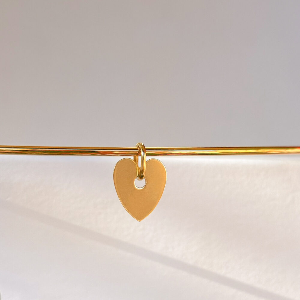 CHARM_CUORE.jpg charm c'est la vie - oro giallo