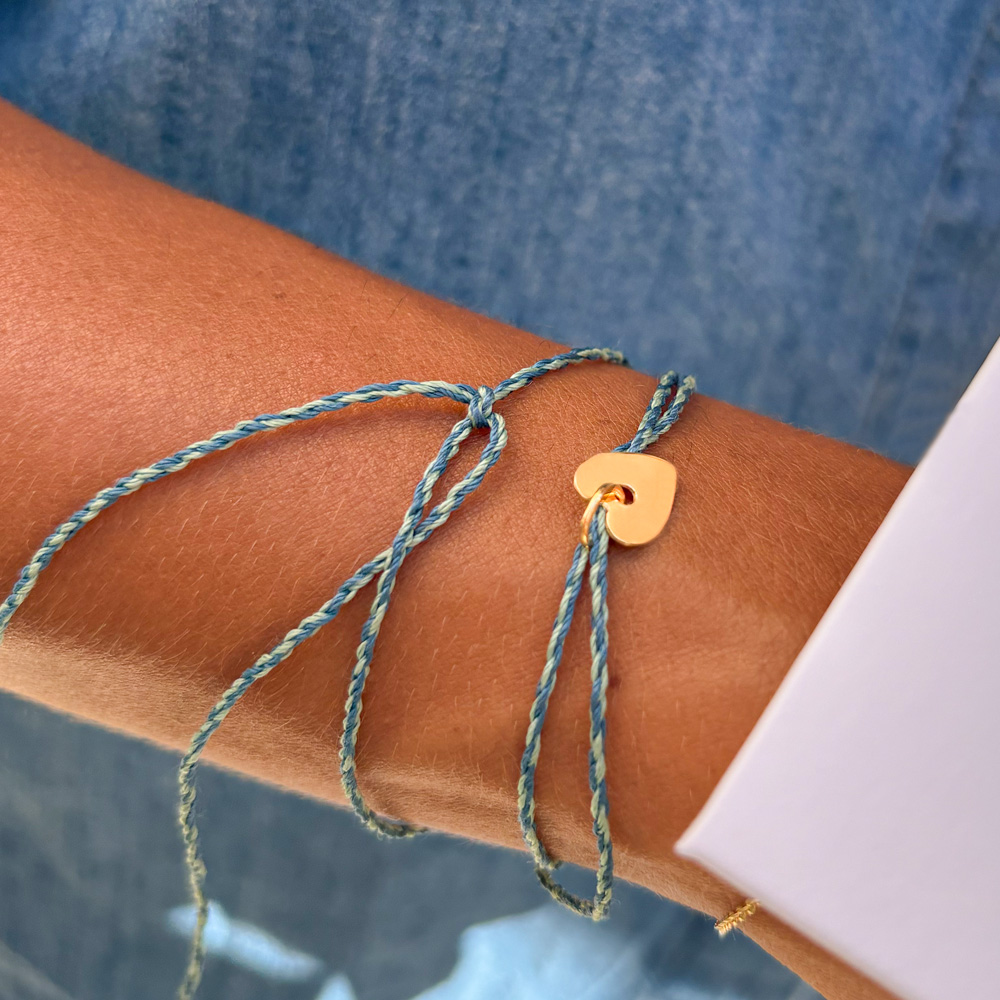 CHARM_CUORE_12 charm c'est la vie - oro giallo