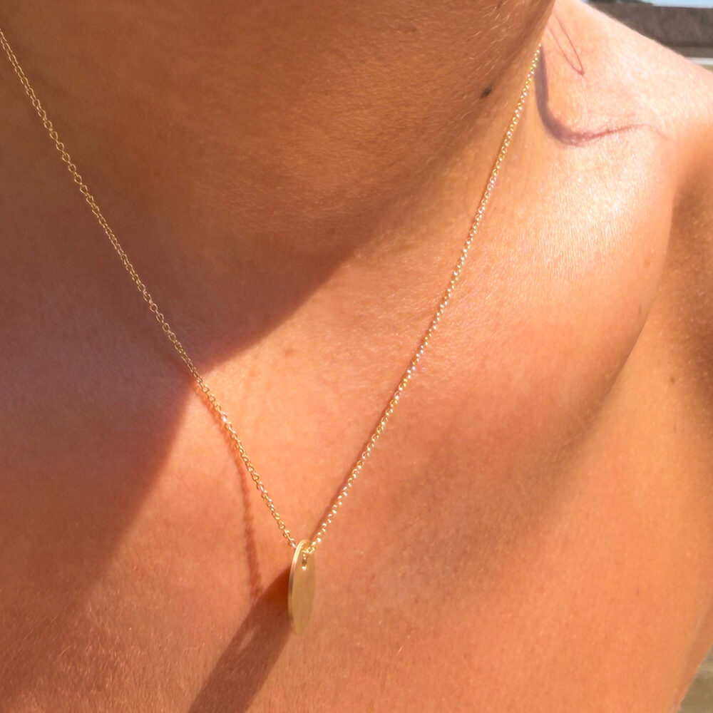 collana catenella - tondino semplice