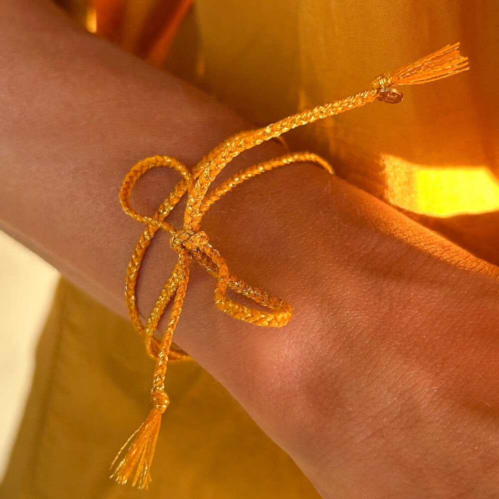 cordino portami a ballare - arancio