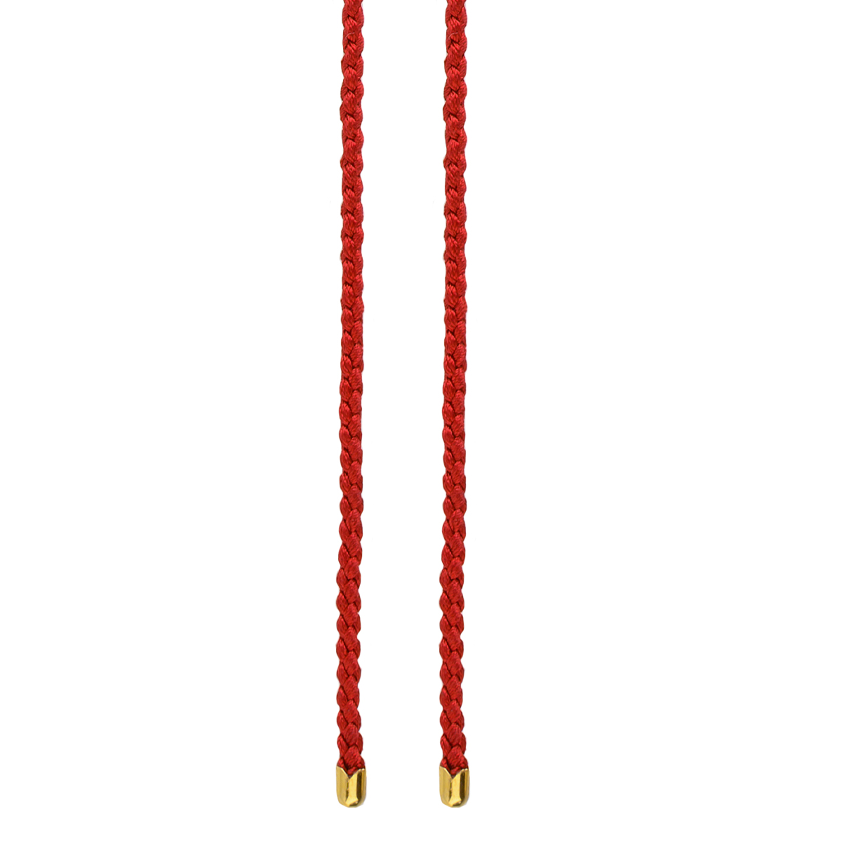 cordino intrecciato seta – rosso