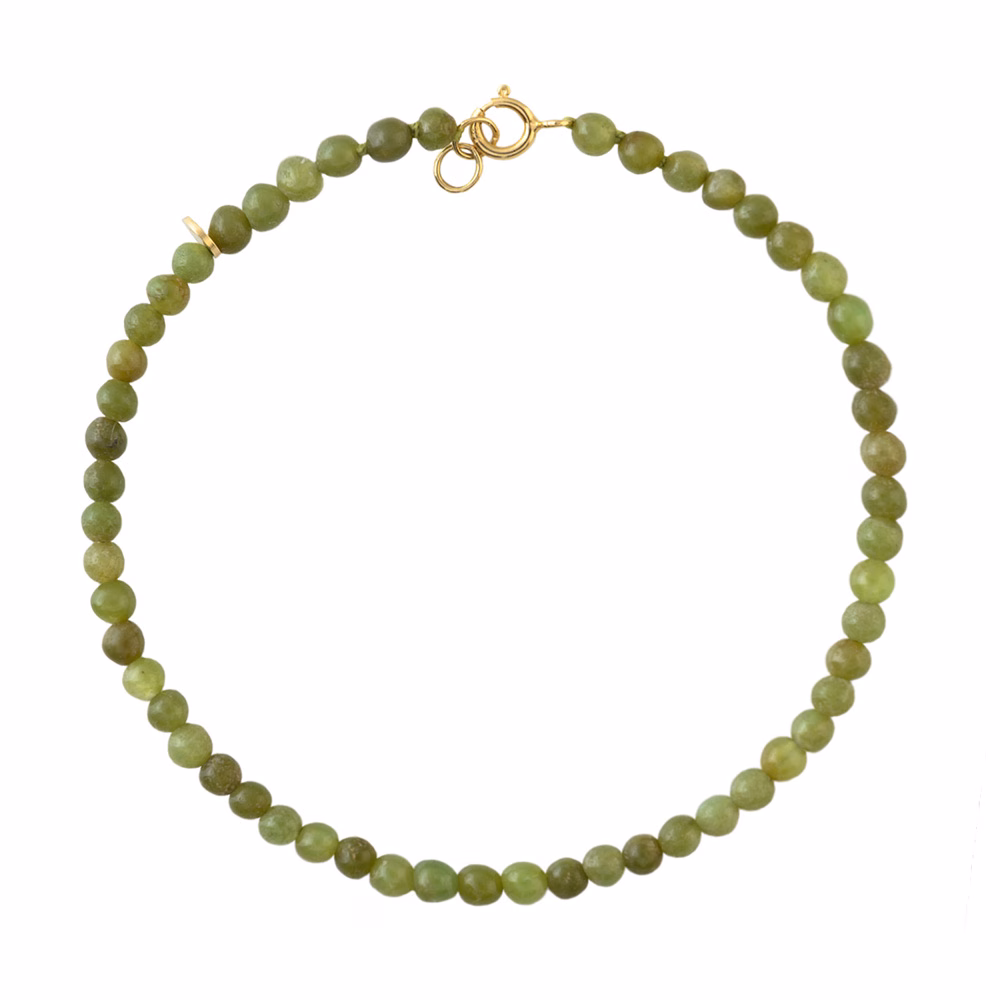 bracciale pietra crisoprasio