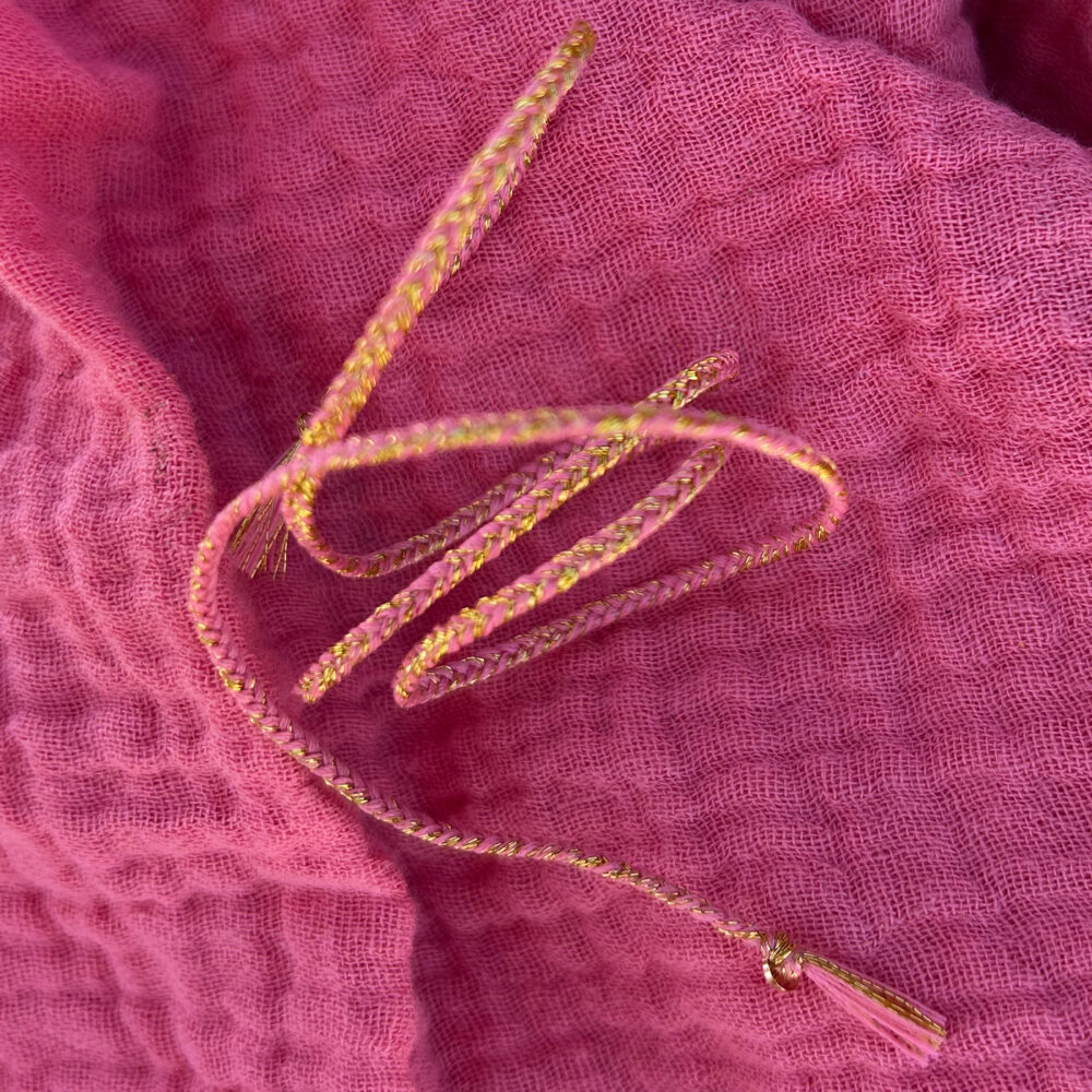 TRECCINA_PIATTA_FUCSIA.jpg cordino portami a ballare - rosa